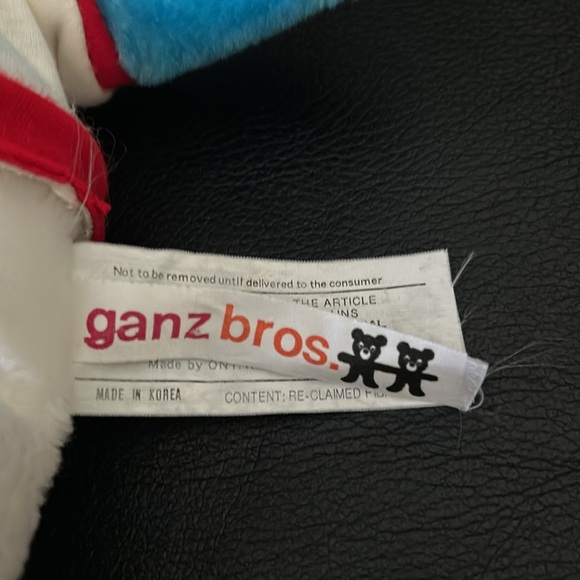 Vintage GANZ BROS Smurf plush circa 1982 - Picture 6 of 8